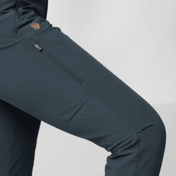 Nohavice Fjällräven Abisko Trail Stretch Trousers Women Port