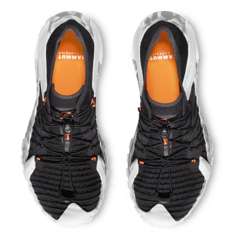 Topánky Mammut Hueco Knit II Low Men black-light ice gray 00720