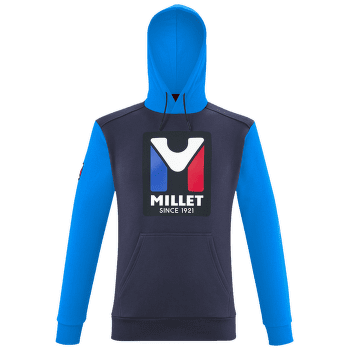Mikina Millet Heritage Sweat Hoodie Men SAPHIR/ELECTRIC BLUE
