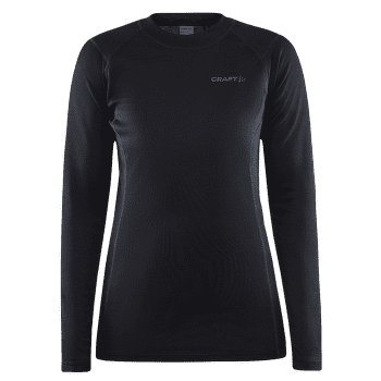 Tričko dlhý rukáv Craft Core Warm Baselayer LS Tee Women 999000 Black