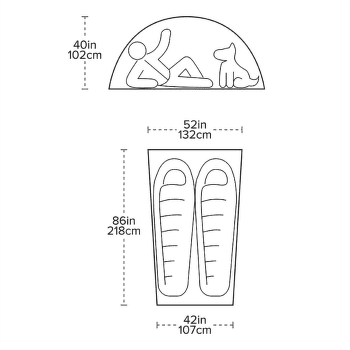Stan Big Agnes Shield 2 Red