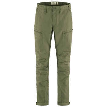 Nohavice Fjällräven Abisko Lite Trekking Trousers Long Men Green-Laurel Green