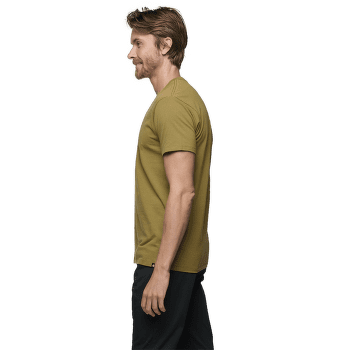 Tričko krátky rukáv Black Diamond BD Stripes SS Tee Men Dark Curry-Amber