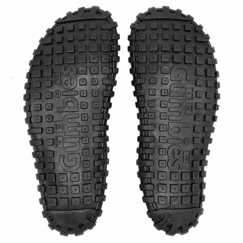 Žabky Gumbies Gumbies Duckbill - Black and Grey Black / Grey