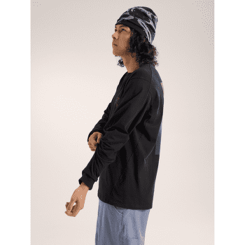 Tričko dlhý rukáv Arcteryx Kragg Cotton Heatmap LS Men Black/Multi