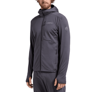 Mikina La Sportiva CHILL THERMAL HOODY Men Night Sky/Mountain Red