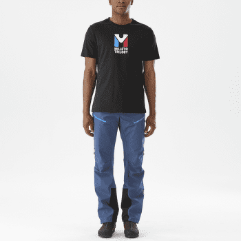 Tričko krátky rukáv Millet Chamonix Trilogy TS SS Men SAPHIR NEW
