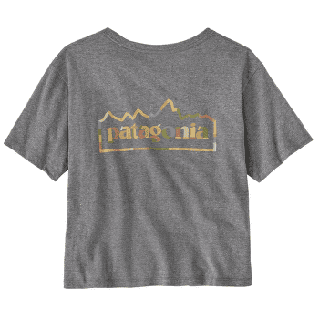 Tričko krátky rukáv Patagonia Unity Fitz Easy Cut Responsibili-Tee Women Gravel Heather