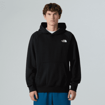 Mikina The North Face RAGLAN BOX NSE HOODIE Men TNF BLACK/TNF WHITE