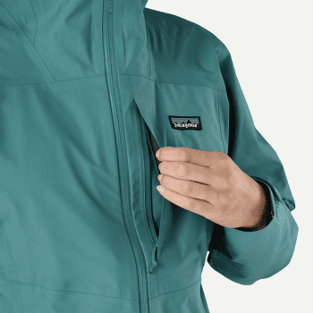 Bunda Patagonia Boulder Fork Rain Jacket Women Thin Ice