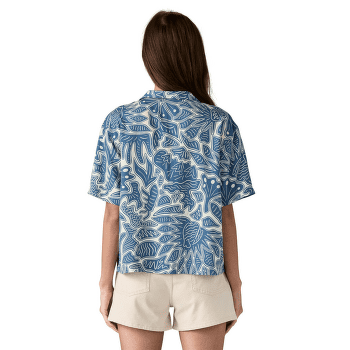 Košeľa krátky rukáv Patagonia Tidal Threads Shirt Tropiclimb: Hot Ember
