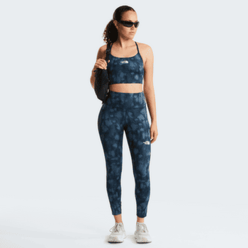 Podprsenka The North Face Flex Bra Print Women JZ9 SUMMIT NAVY DIFFUSED NATURE PRINT