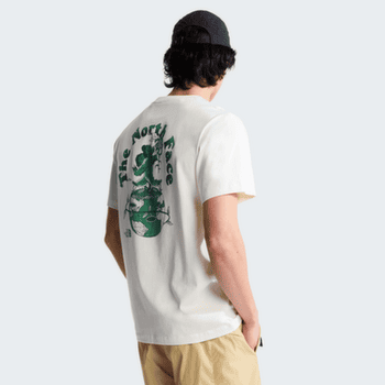Tričko krátky rukáv The North Face Retro Earth Relaxed Short Sleeve Tee-Graphic Men WHITE DUNE