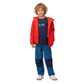 Bunda Mammut RIME IN HOODED JACKET KIDS 3778 mammut red