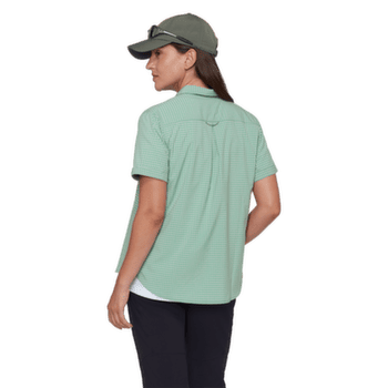 Košeľa krátky rukáv Mammut AADA SHIRT WOMEN marine-light night 50556