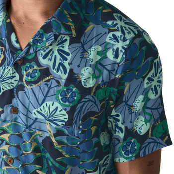 Košeľa krátky rukáv Patagonia Tidal Threads Shirt Men Tropiclimb: New Navy