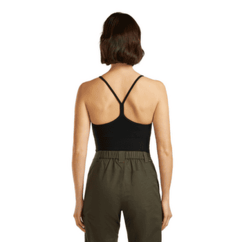 Podprsenka Icebreaker Merino Blend 260 Seamless Rib Strappy Tank Women BLACK
