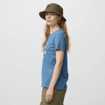 Tričko krátky rukáv Fjällräven FJÄLLBLOMSTER FOX T-SHIRT WOMEN Soft Jade