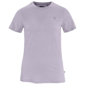Tričko krátky rukáv Fjällräven Abisko Wool SS Women Lavender Mist