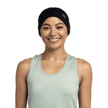 Čelenka Buff Lightweight Merino Wool Headband SOLID FLUOR FUCHSIA