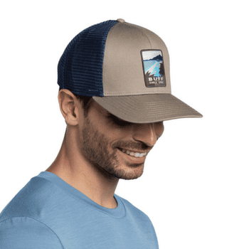 Šiltovka Buff Explore Trucker Cap SOOR TUNDRA KHAKI