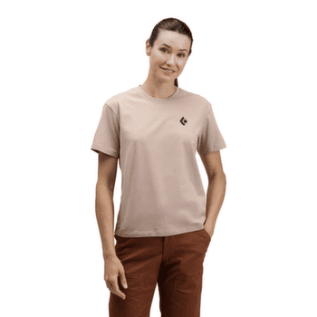 Tričko krátky rukáv Black Diamond Equipment For Alpnst SS Tee Women Pale Mauve
