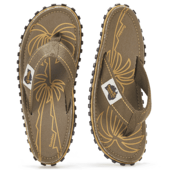 Žabky Gumbies Gumbies Palm Leaf Khaki Palm Leaf Khaki