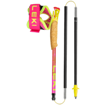 Palice Leki Ultratrail FX.One SL neonpink-pastelloarange-neonyellow