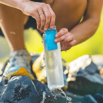 Filter Hydrapak ULTRAFLASK+ FILTER CAP Grey/HP Blue