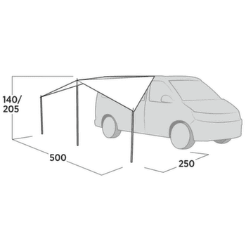 Prístrešok EasyCamp Lom Tri Canopy