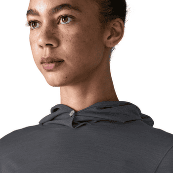 Tričko dlhý rukáv Patagonia Cap Cool Ultra Hoody Women Pumice - Dyno White X-Dye