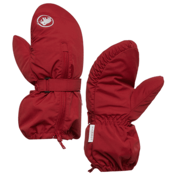Rukavice Mammut Fall Line Mitten Kids 3818 dark mammut red