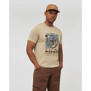Tričko krátky rukáv Mammut Trovat T-Shirt Men Mammut 50665 tschiel