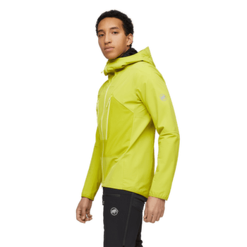 Bunda Mammut Aenergy Pro SO Hybrid Hooded Jacket Men nebla-strata