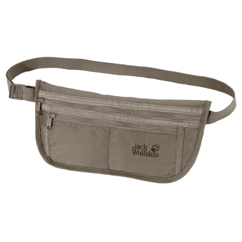 Peňaženka Jack Wolfskin Document Belt DeLuxe silver mink 590