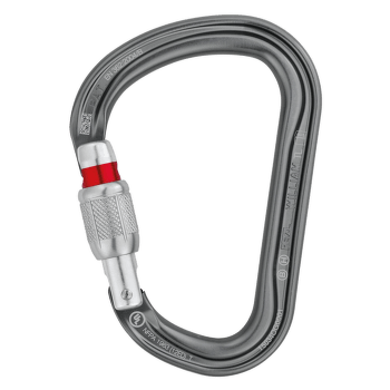 Karabína Petzl William Screw Lock