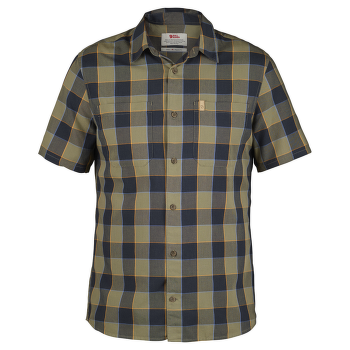 Košeľa krátky rukáv Fjällräven High Coast Big Check Shirt SS Men Savanna