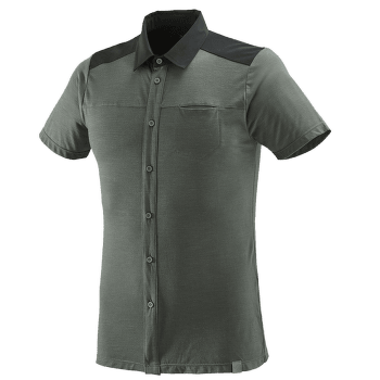 Košeľa krátky rukáv Millet Cloud Peak Wool Shirt Men CASTLE