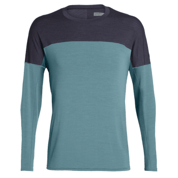 Tričko dlhý rukáv Icebreaker Kinetica LS Crewe Men BLUE SPRUCE/Panther