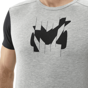 Tričko krátky rukáv Millet Broken Logo Tee SS Men FIRE