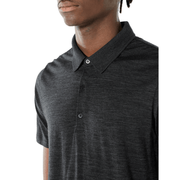 Tričko Polo Icebreaker Tech Lite SS Polo Men (104124) Black