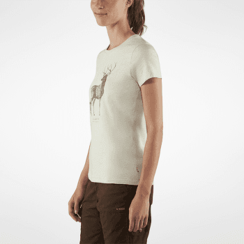 Tričko krátky rukáv Fjällräven Deer Print T-shirt Women Tarmac