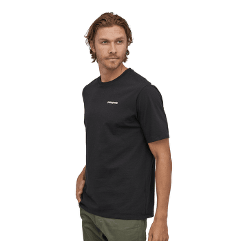 Tričko krátky rukáv Patagonia P-6 Logo Responsibili Tee Men Black