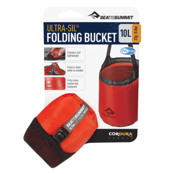 Vak Sea to Summit Ultra-Sil Folding Bucket 10 L Orange (OR)