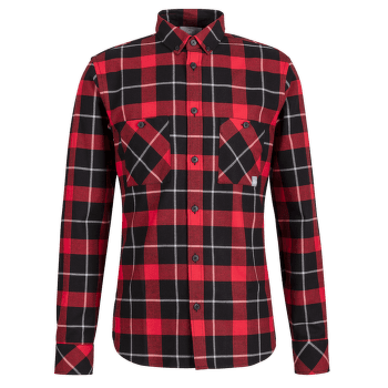 Košeľa dlhý rukáv Mammut Alvra Longsleeve Shirt Men 00093 black-magma