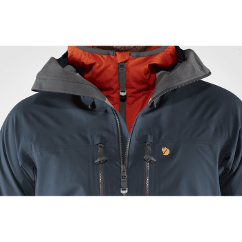 Bunda Fjällräven Bergtagen Eco-Shell Jacket Men Mountain Blue
