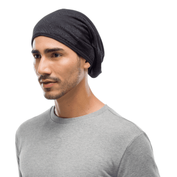 Šatka Buff MERINO FLEECE NECK WARMER TOLUI BLACK