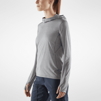 Tričko dlhý rukáv Fjällräven Abisko Sun-hoodie Women Port
