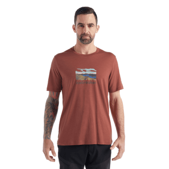 Tričko krátky rukáv Icebreaker Tech Lite II SS Tee Trailhead Men Black