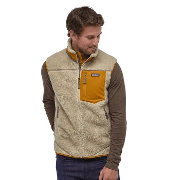 Vesta Patagonia Classic Retro-X Vest Men Natural w/Smolder Blue